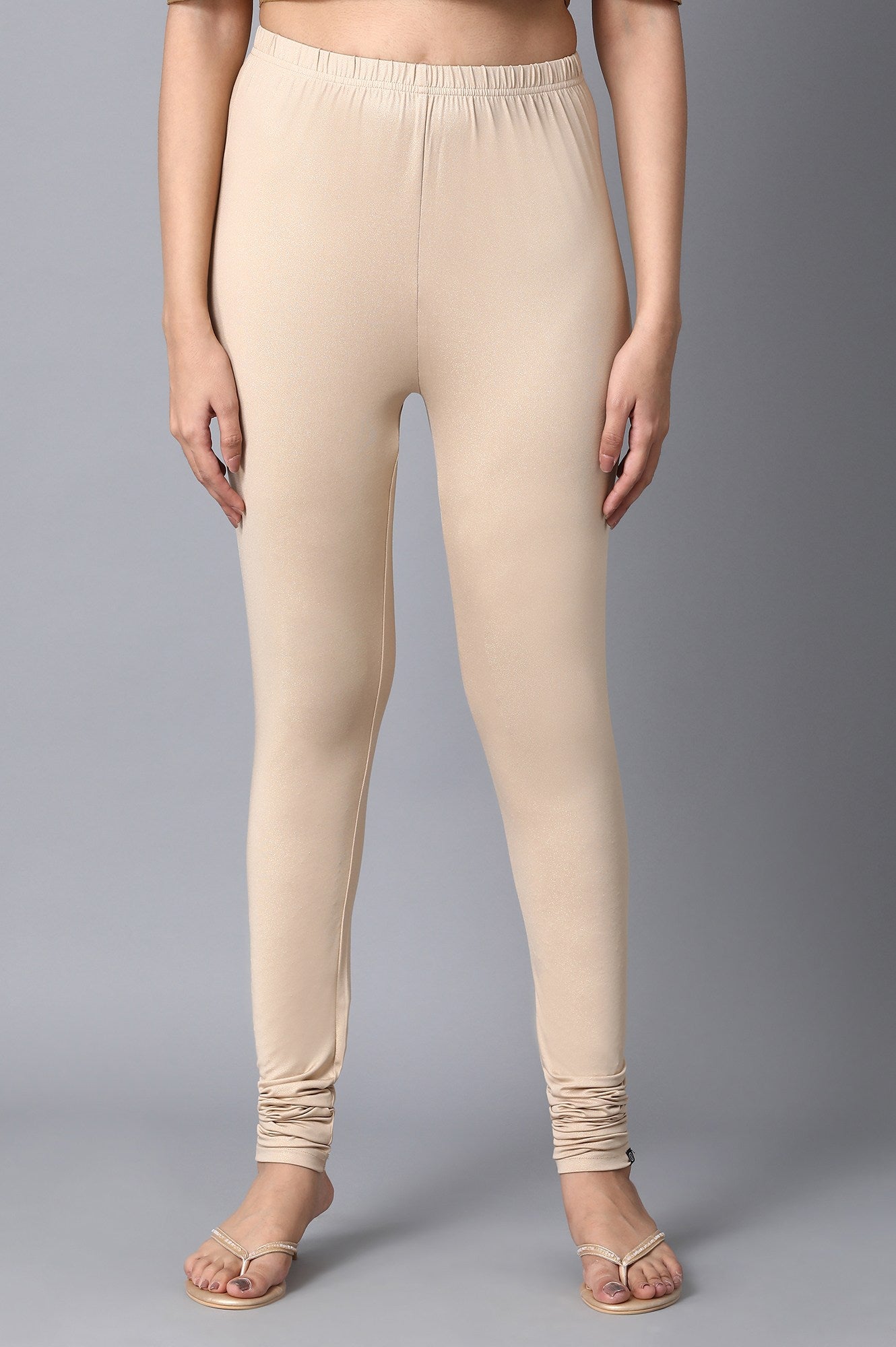 Gold Cotton Churidar