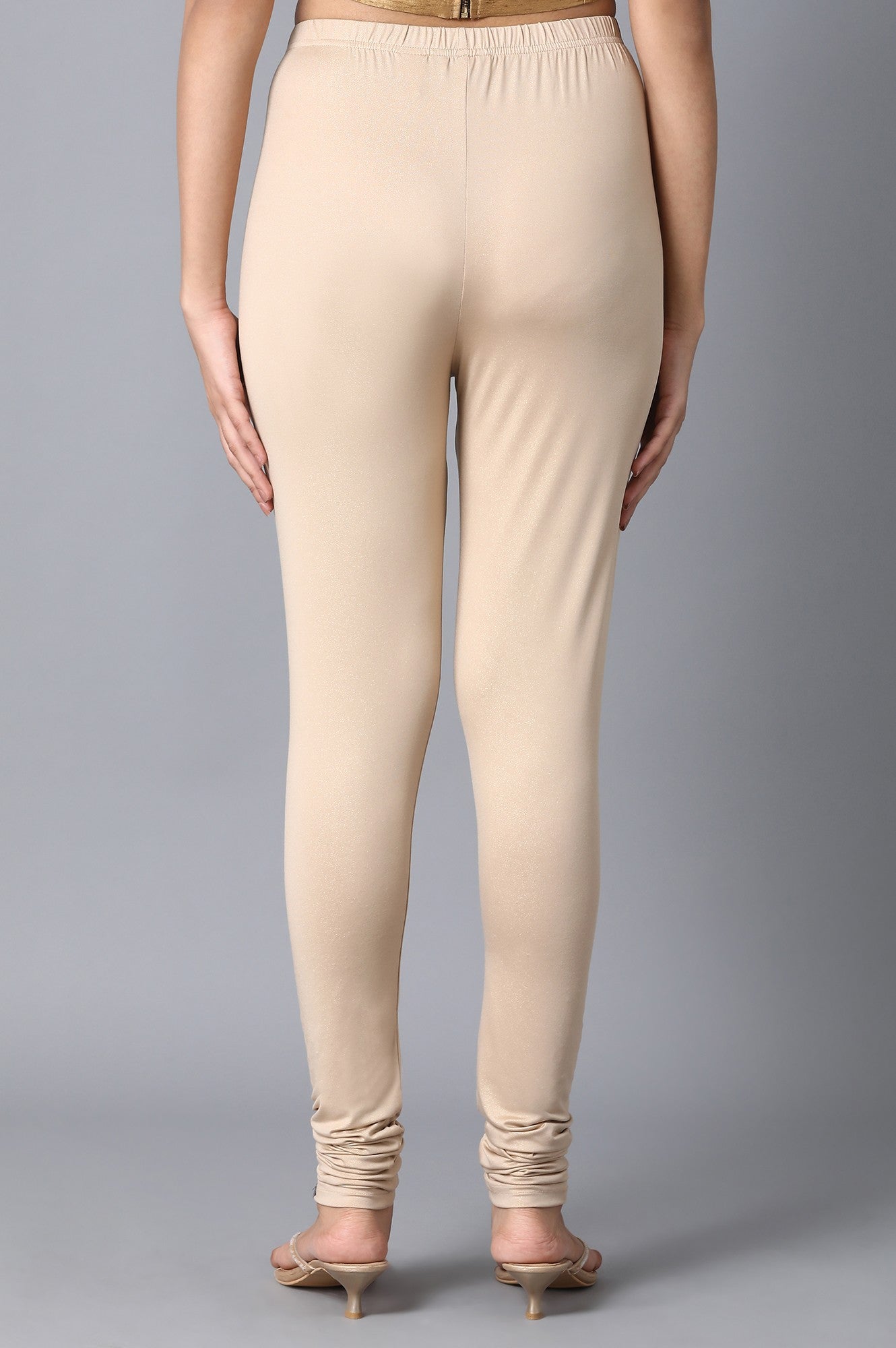 Gold Cotton Churidar