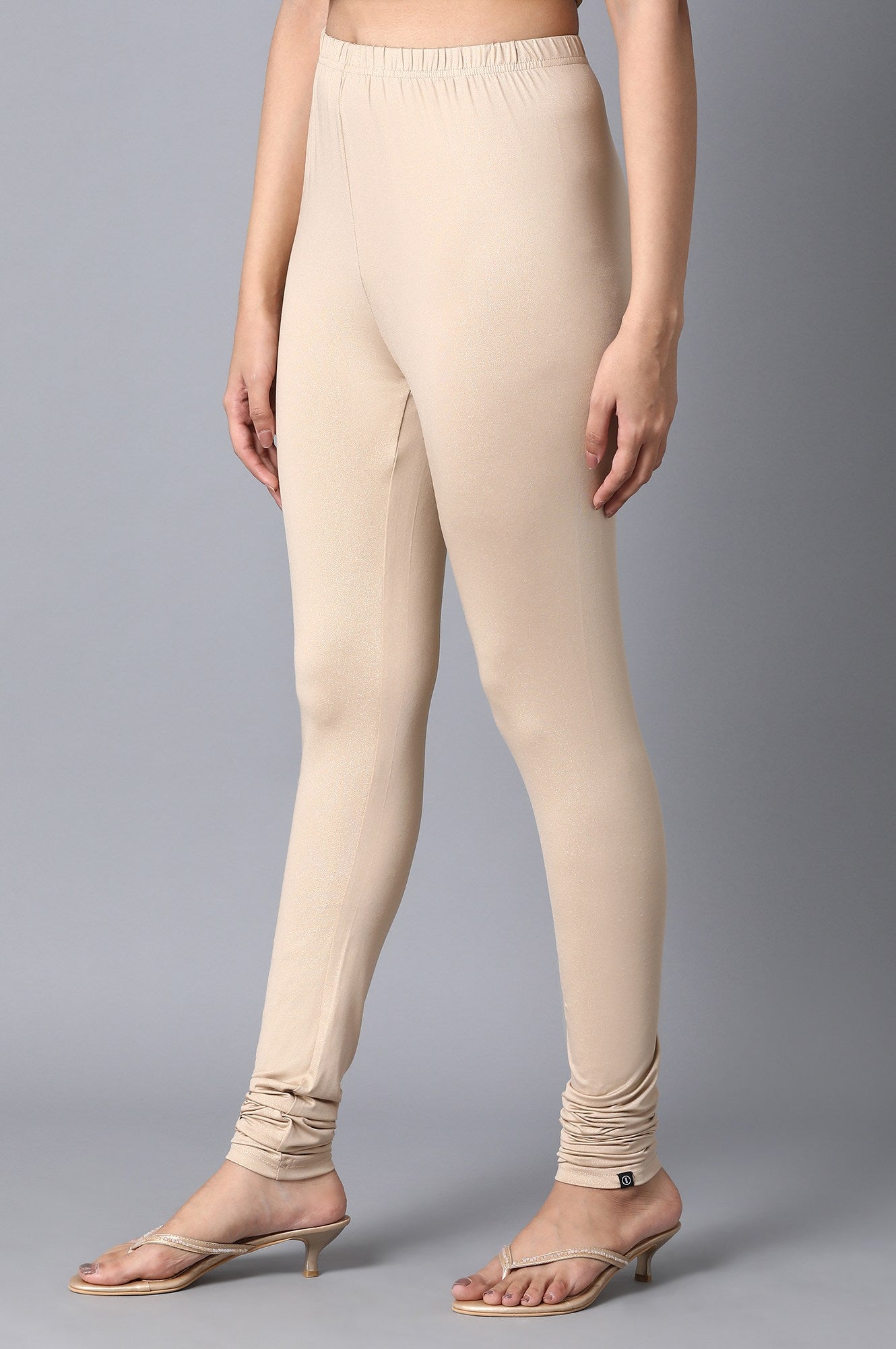 Gold Cotton Churidar