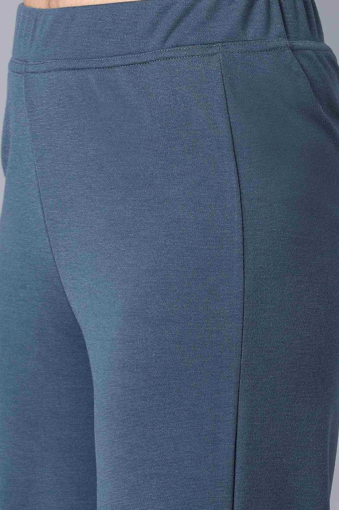 Grey Loose Fit Palazzo