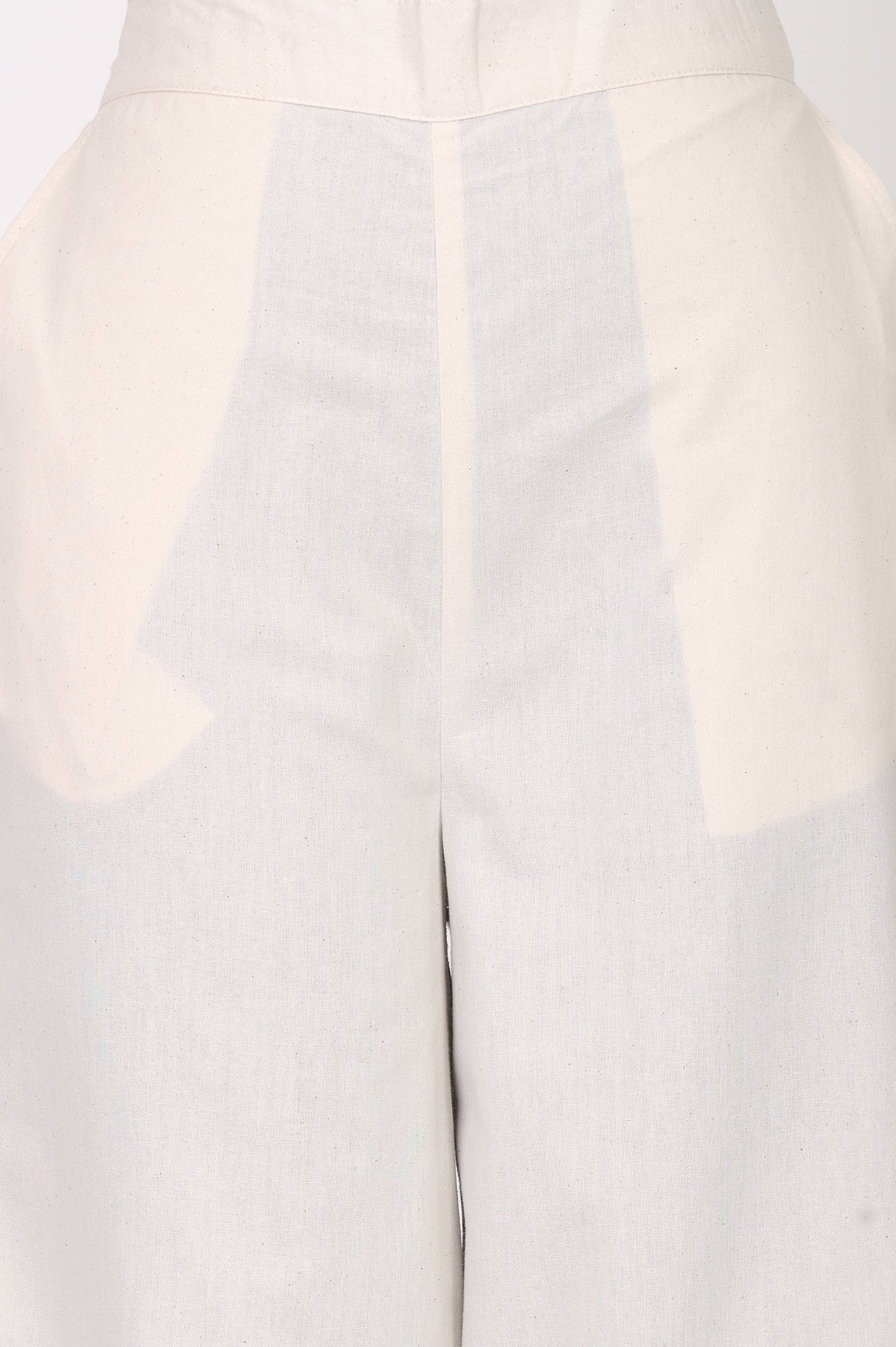 Off White Schiffily Ankle Length Palazzo