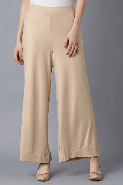 Rose Gold Straight Palazzo