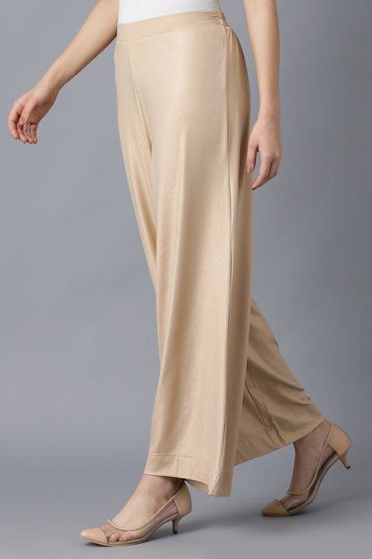 Rose Gold Straight Palazzo