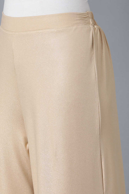 Rose Gold Straight Palazzo