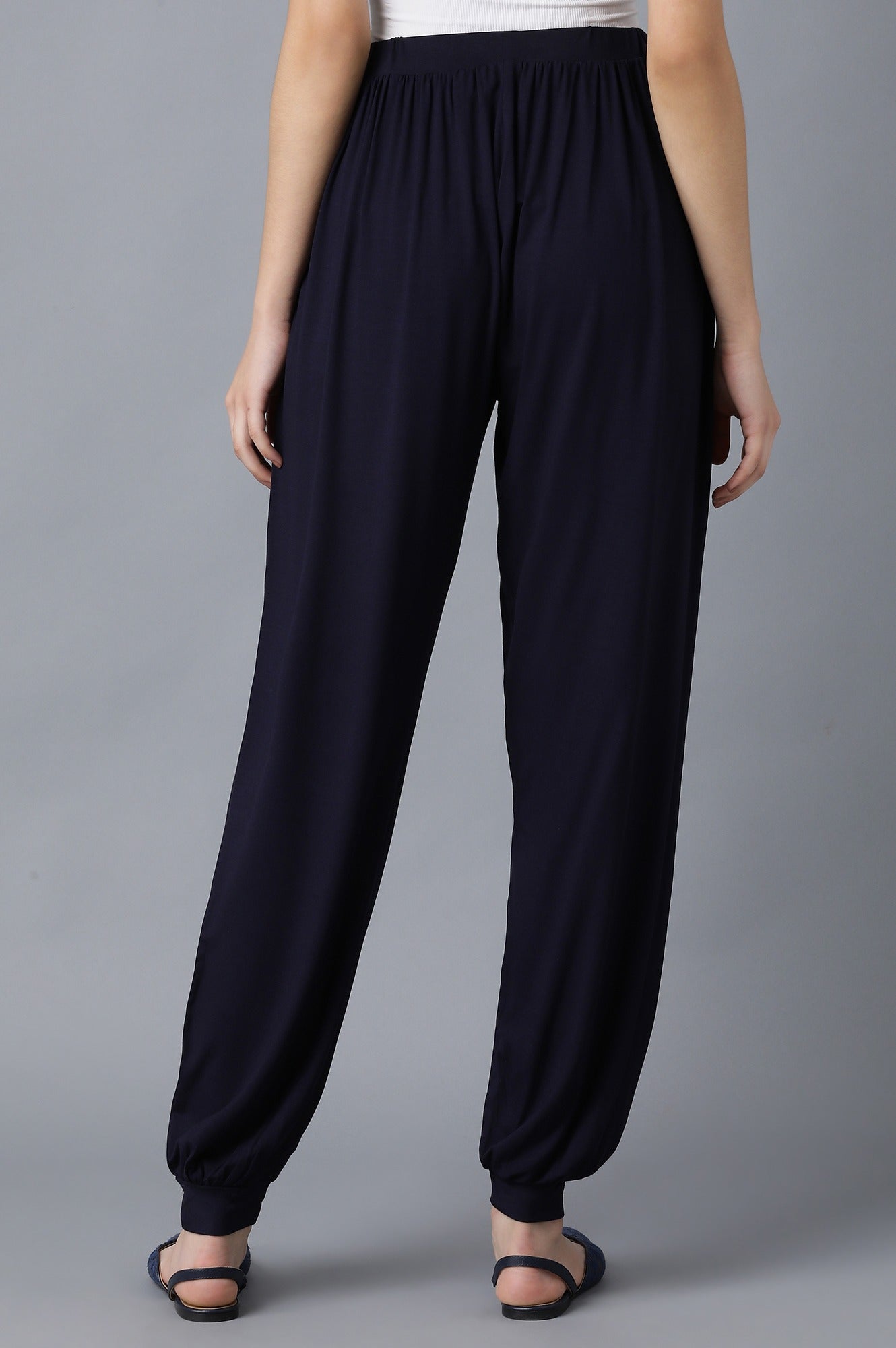 Blue Harem Pants