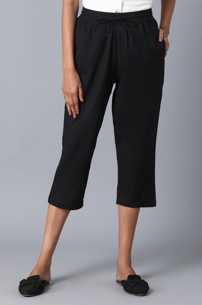 Black Slim Fit Trouser Pants