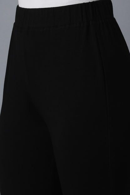 Black Cotton Pants
