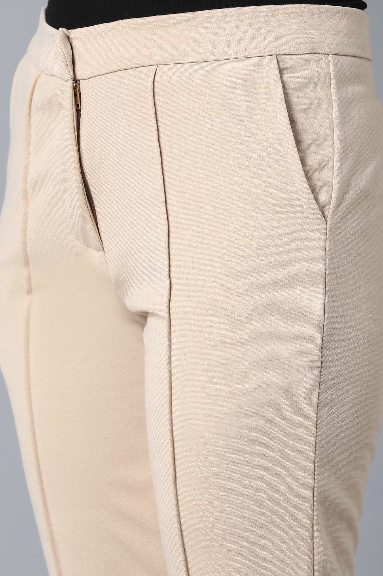 Green Slim Fit Trouser Pants