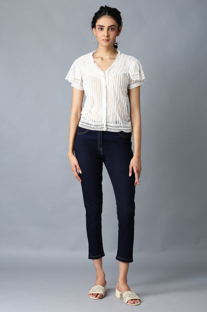 Indigo Blue Denim Jeans