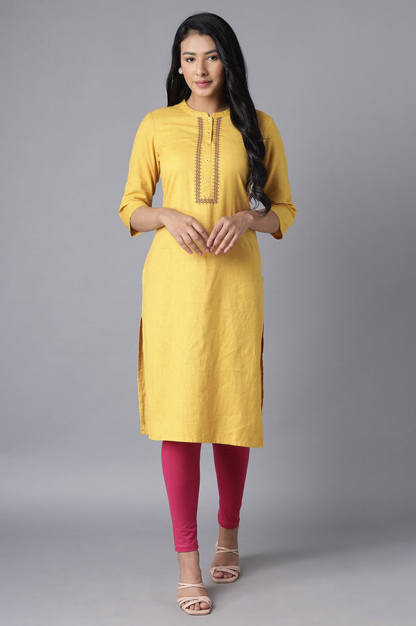 Pink Solid Skinny Fit Cotton Tights With Elasticated Waist