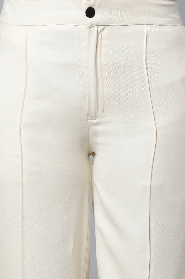 Natural Parallel Fit Trouser Pants
