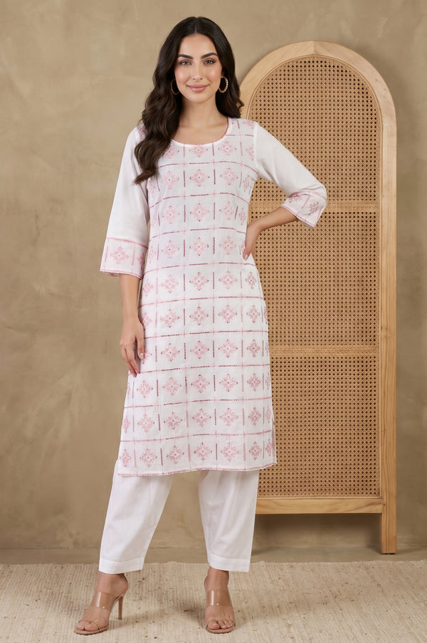 White Solid Rayon Ankle Length Afghani Salwar