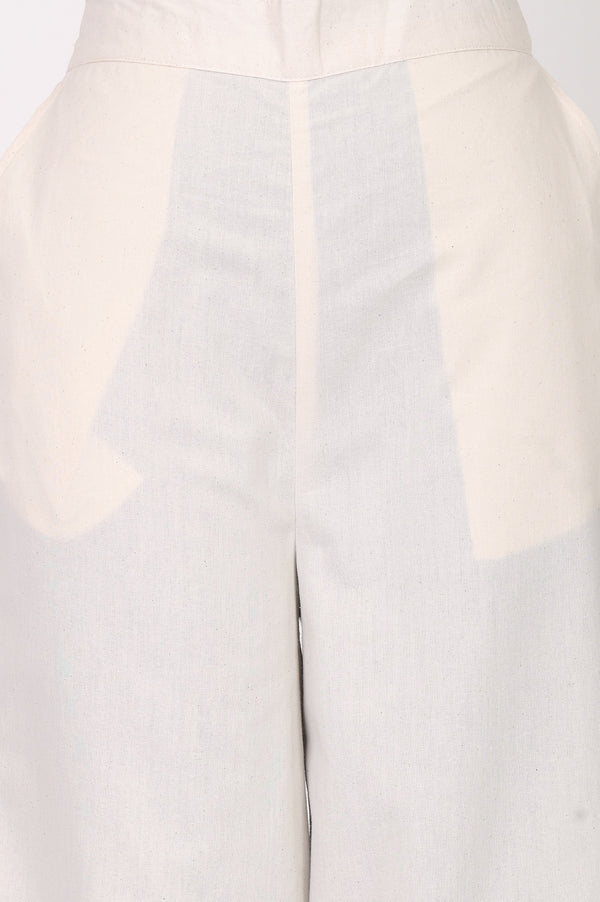 Off White Schiffily Ankle Length Palazzo