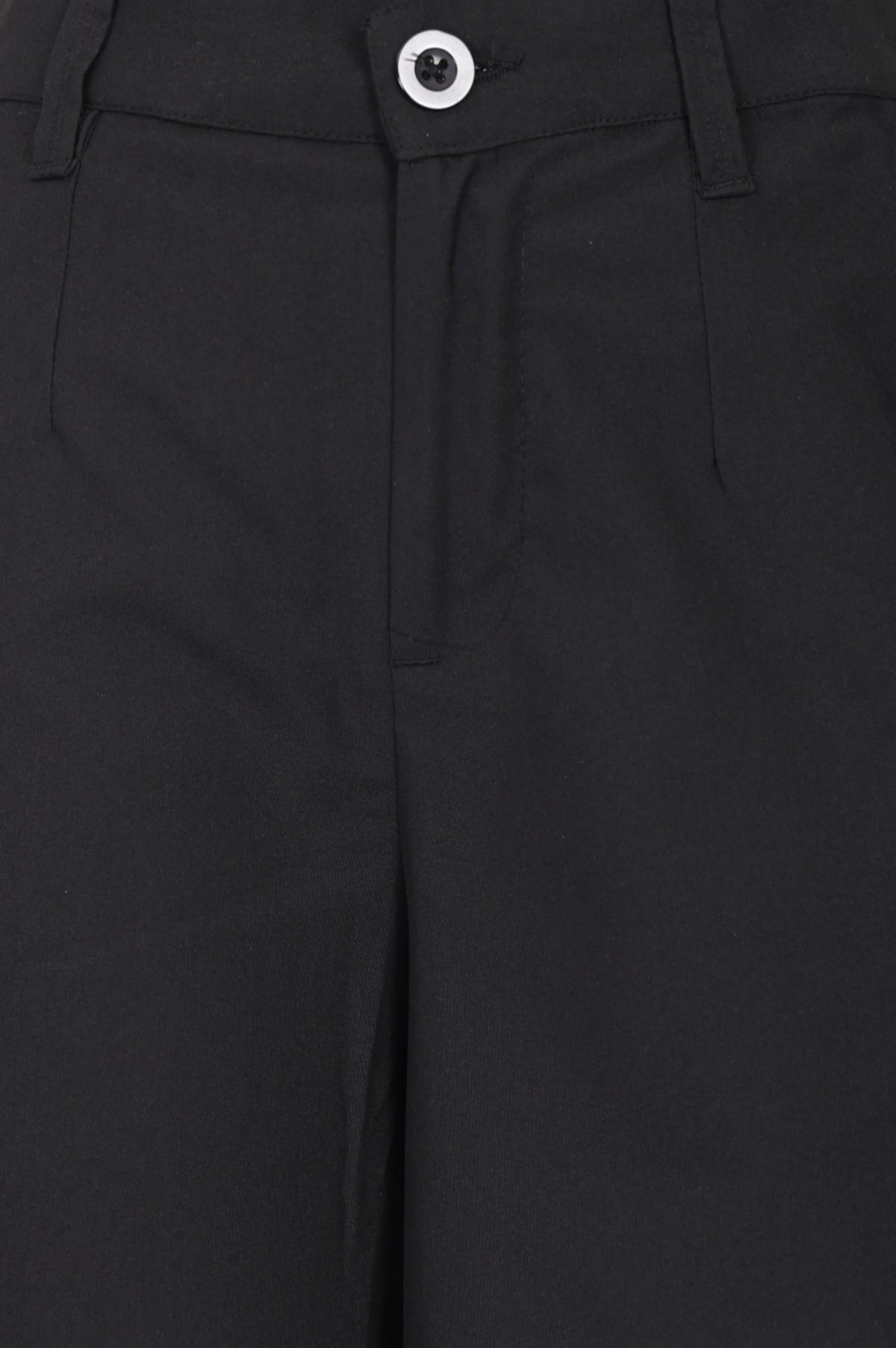 Black High Rise Wide-Leg Pants